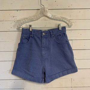 Vintage 90’s Ultra High Waist Rise Denim Shorts 8
